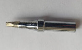 chisel style soldering iron tip