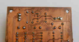 copper foil on circuit board