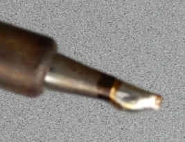 how to clean soldering iron tip
