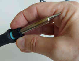 main parts of soldering iron